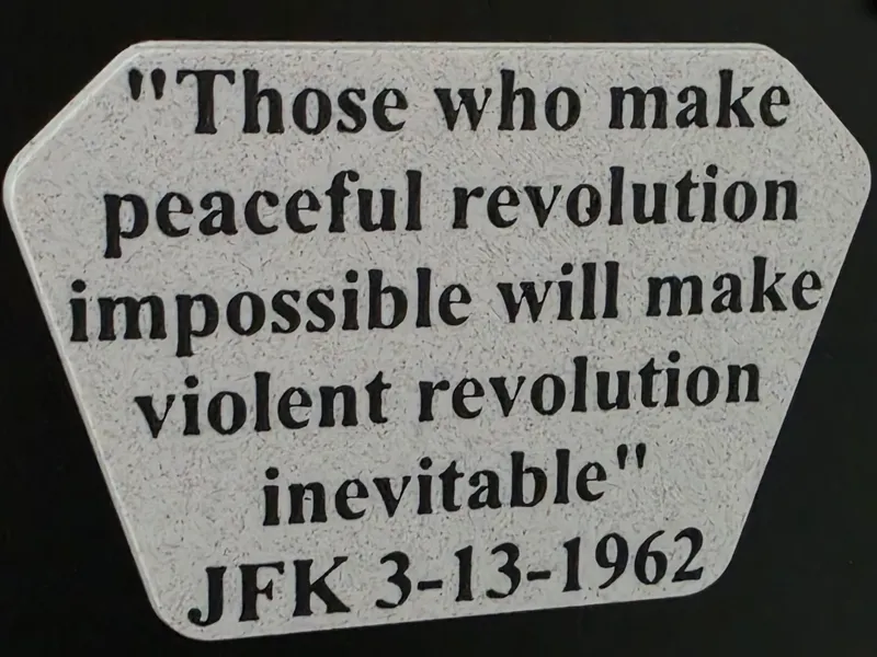 JFK Quote Magnet