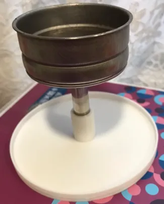 Moca pot filter holder with mark cup cap