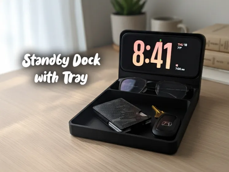 Standby Dock with Catchall Tray