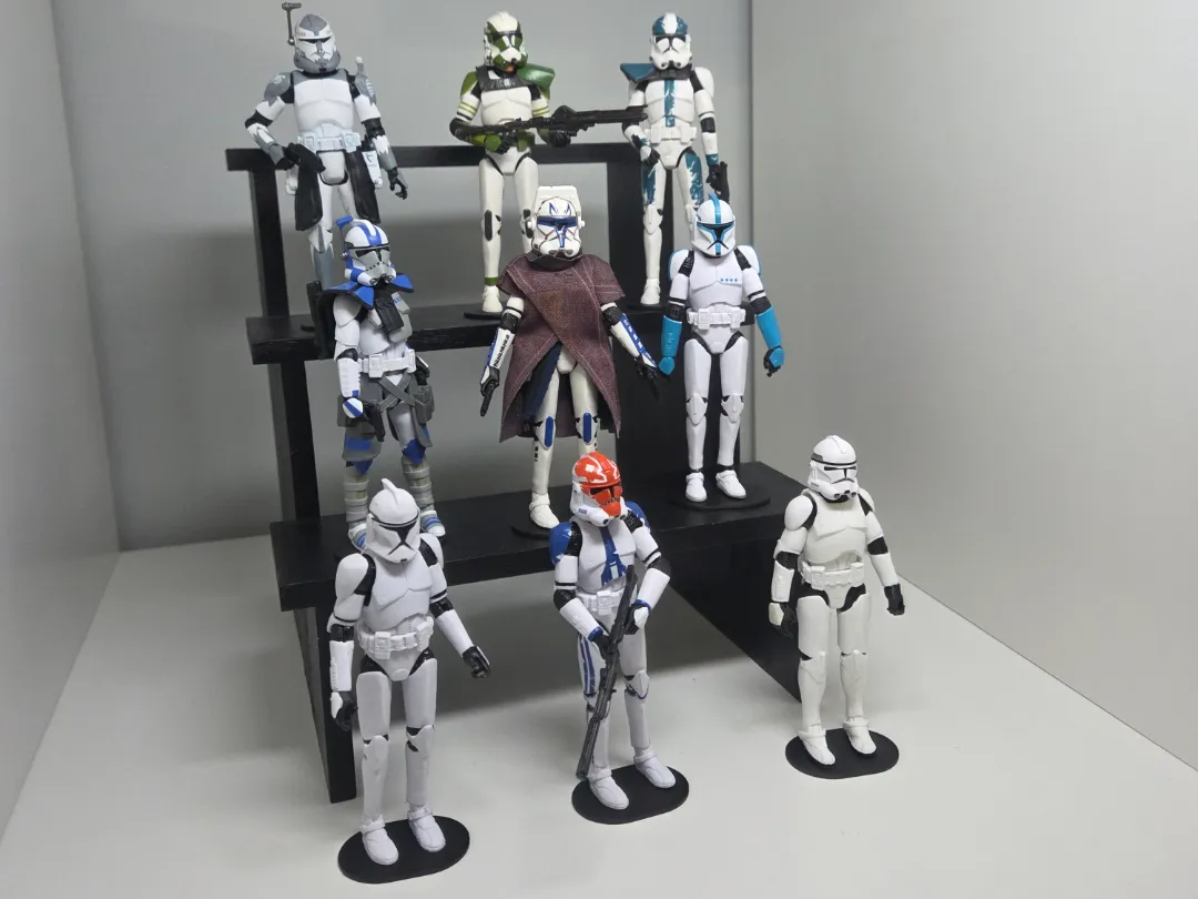 3.75 star wars figures Base - Free 3D Print Model - MakerWorld