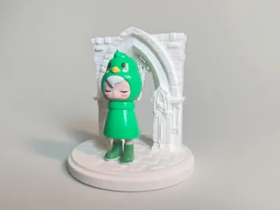 Gothic Blind Box Display Stand