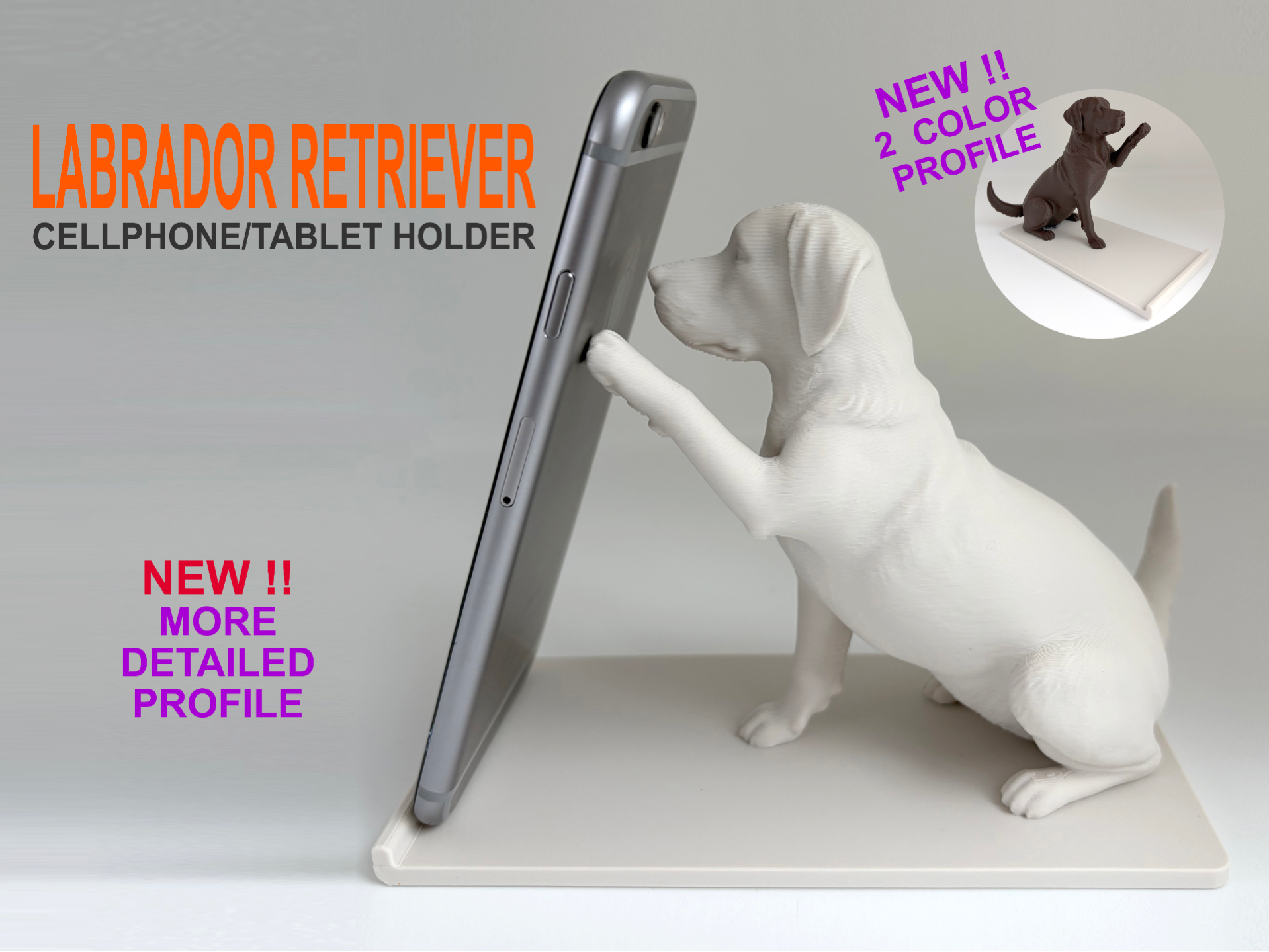 Labrador Retriever Cellphone/Tablet Holder
