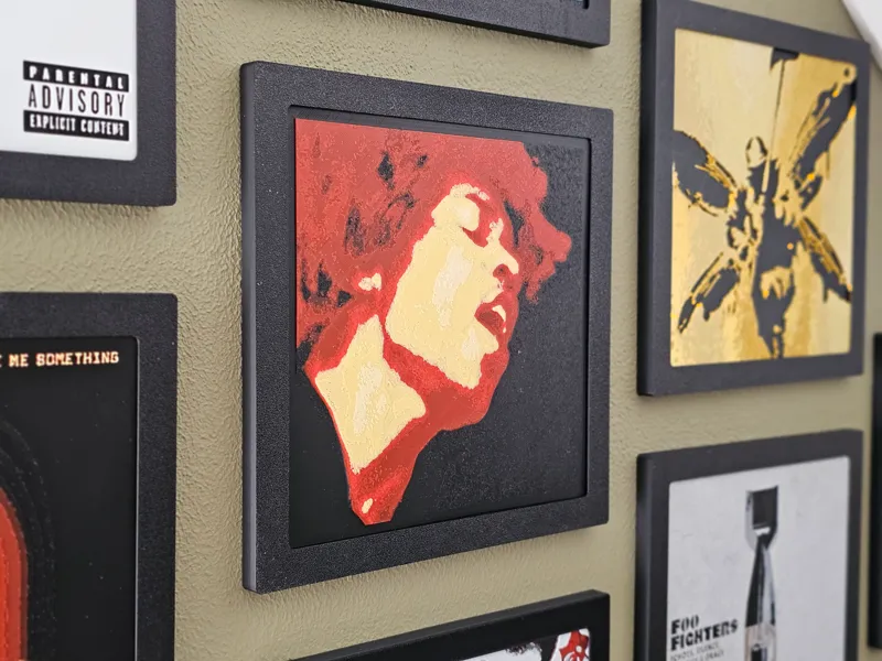 Wall art - Jimi Hendrix album cover