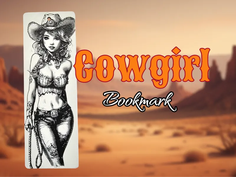 Cowgirl - Bookmark