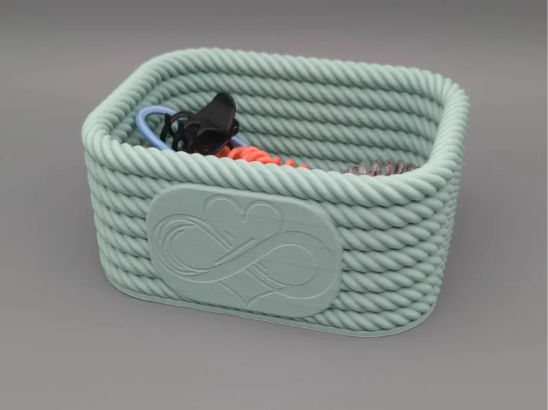 Rope basket no support