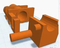 Pièce de culasse pour maquette de char — photo 2