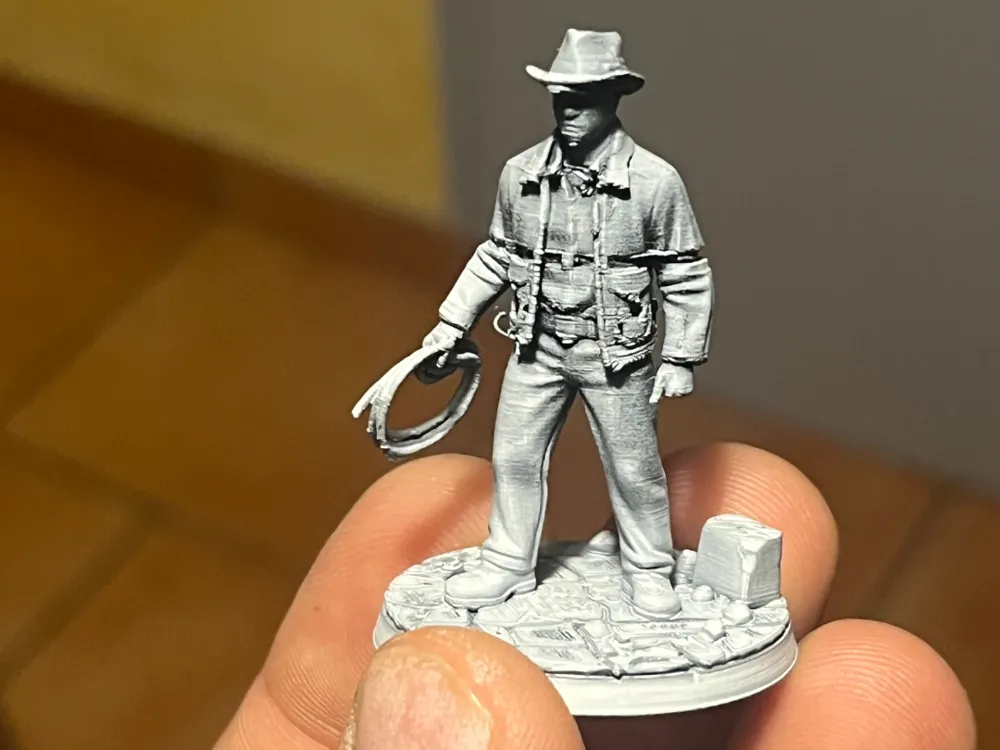 miniature indiana jones dnd - Free 3D Print Model - MakerWorld