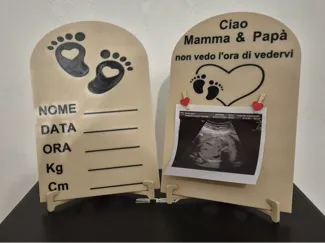 targa porta ecografia