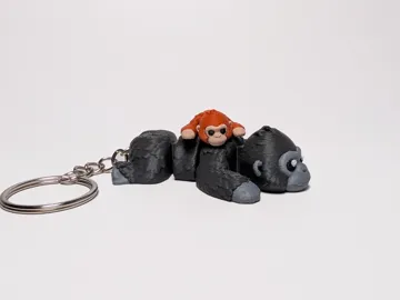 Objeto manipulable: Articulated Gorilla - Strong Joints — vista de referencia 5