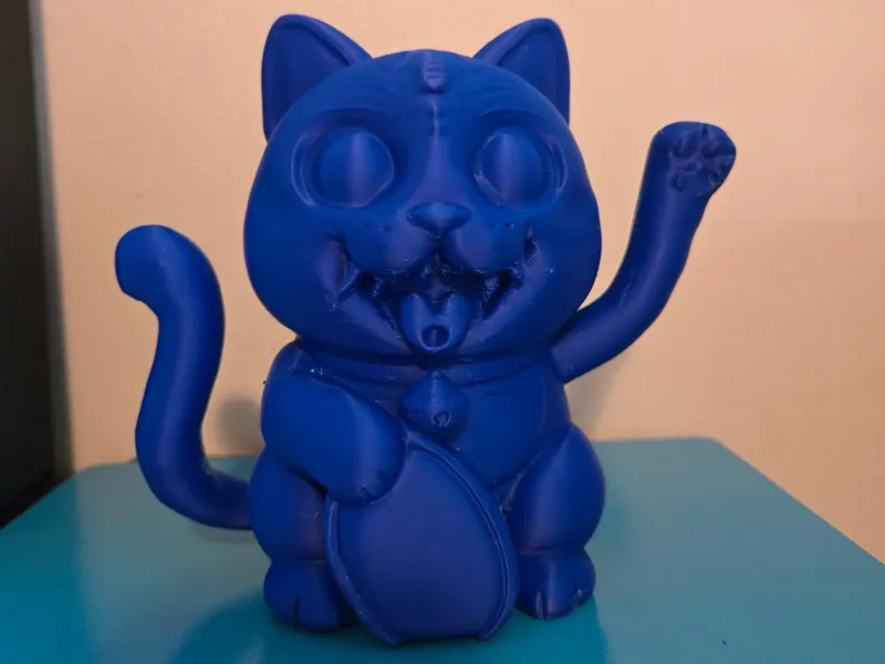 Derpy Tiger Lucky Cat Piggy Bank