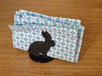 Porte-serviettes lapin de Pâques — photo 2