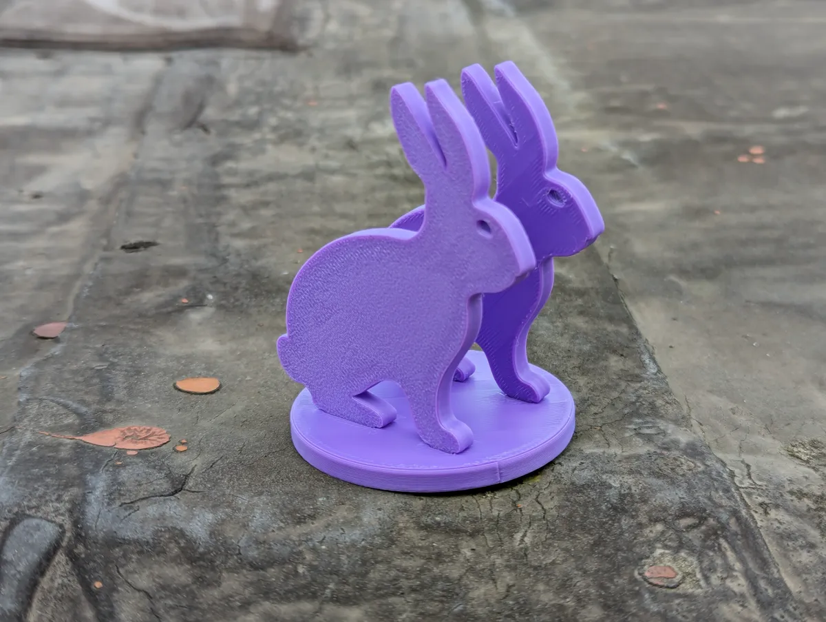 Porte-serviettes lapin de Pâques