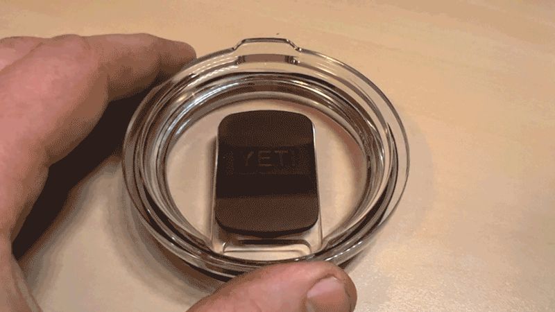 Yeti MagSlider Lid (No Glue Needed)