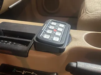 1997-2001 Jeep Cherokee 8Gang Auxbeam Switch Mount