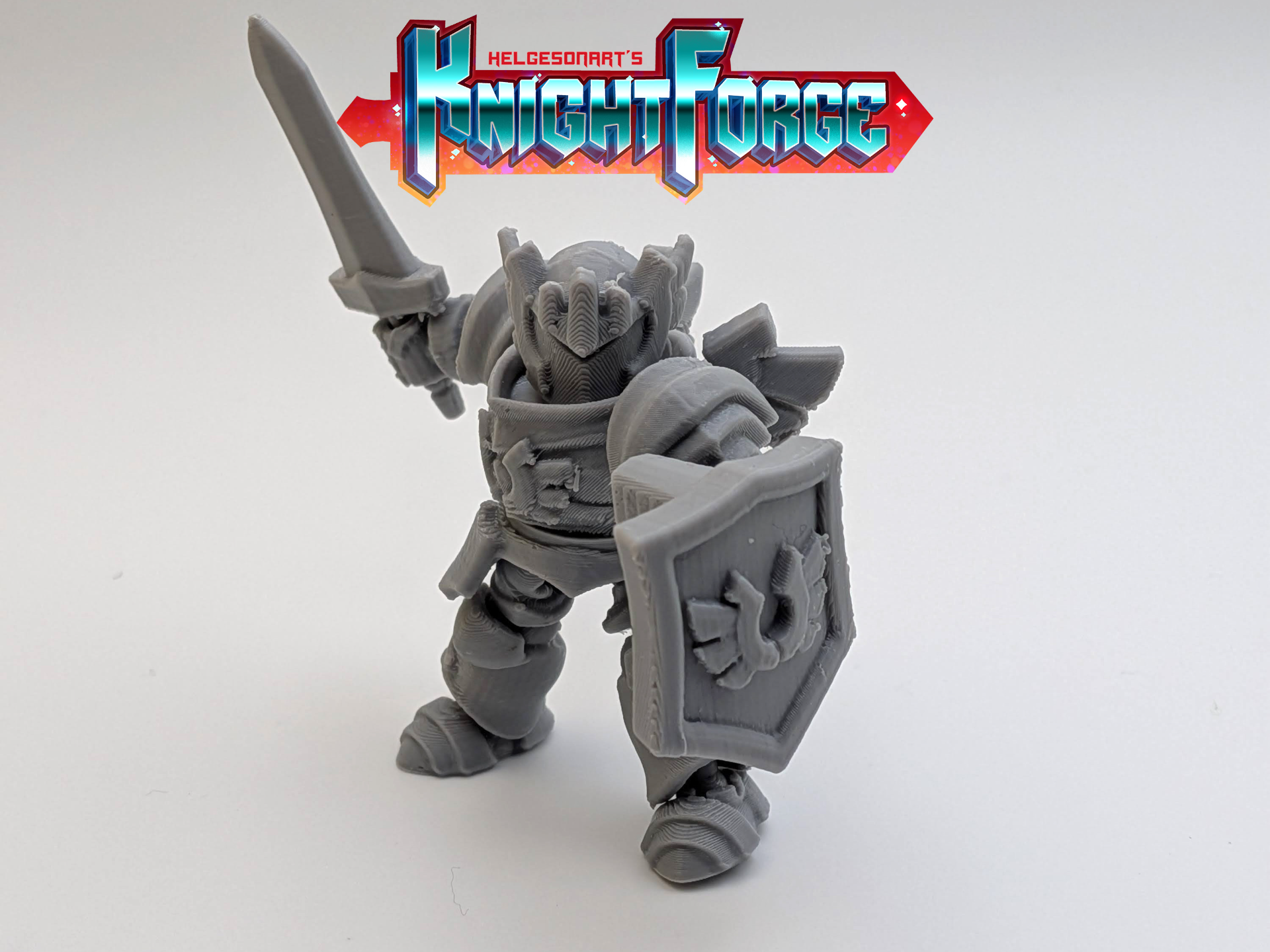 KnightForge - Knight - Articulated Action Figurine