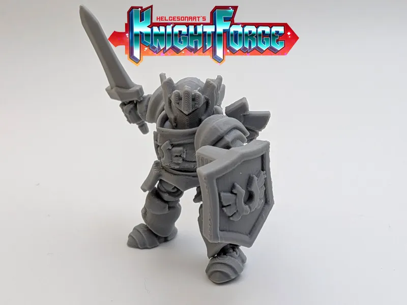 KnightForge - Knight - Articulated Action Figurine