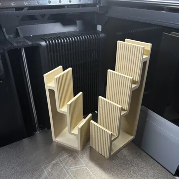 Accesorio para impresora 3D: 现代眼镜支架(Q_Craft) — vista de referencia 3
