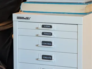 Bisley Drawer Name Tags 