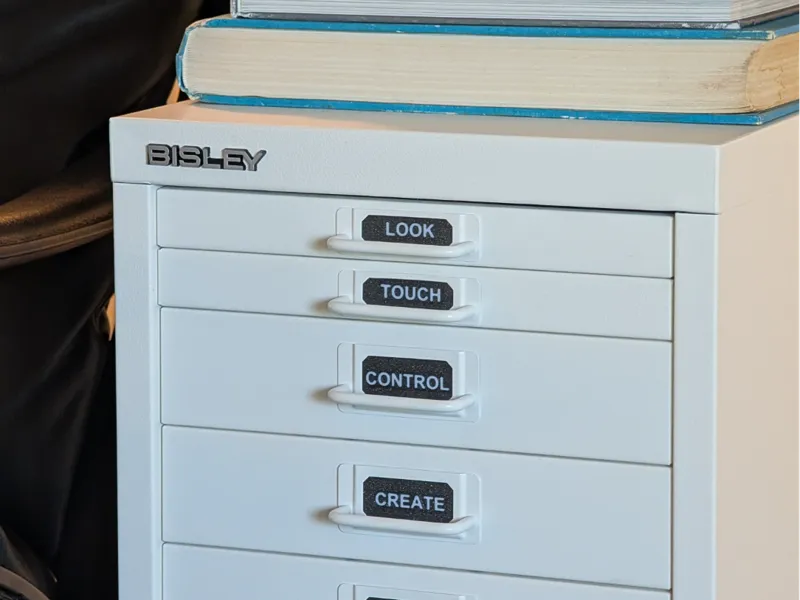 Bisley Drawer Name Tags 