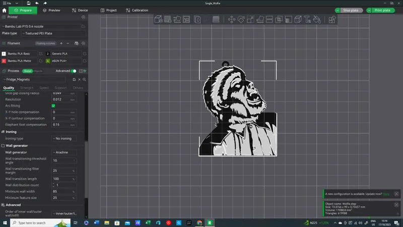 Classic Monsters Wolfman Keychain
