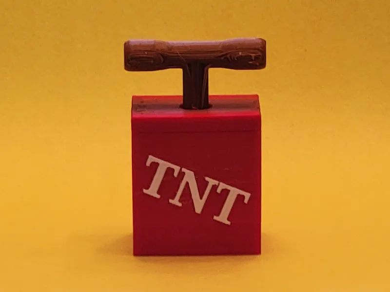 TNT Plunger Clicker Fidget