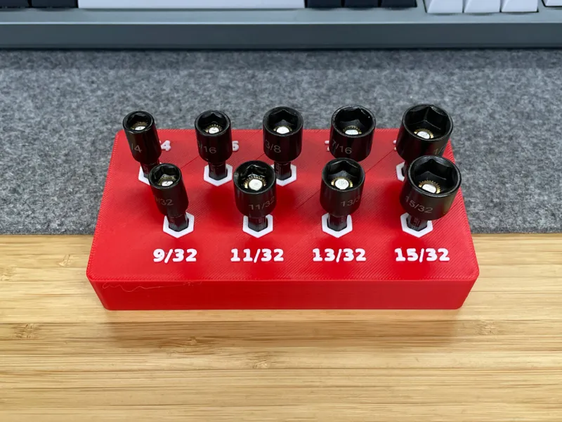 SAE Nut Setter Holder for Hercules 9-Piece Set