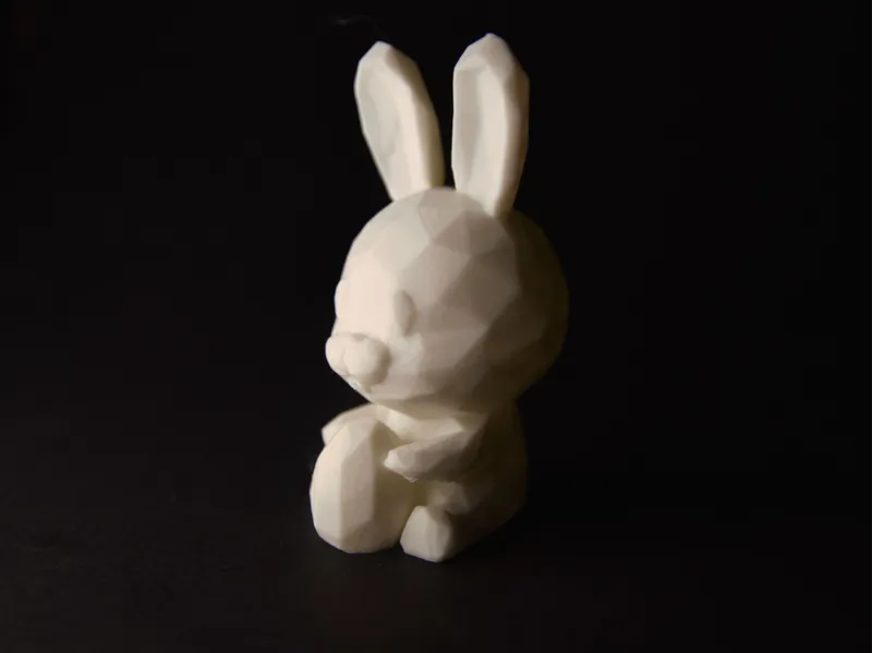 Low Poly Easter Bunny Binky