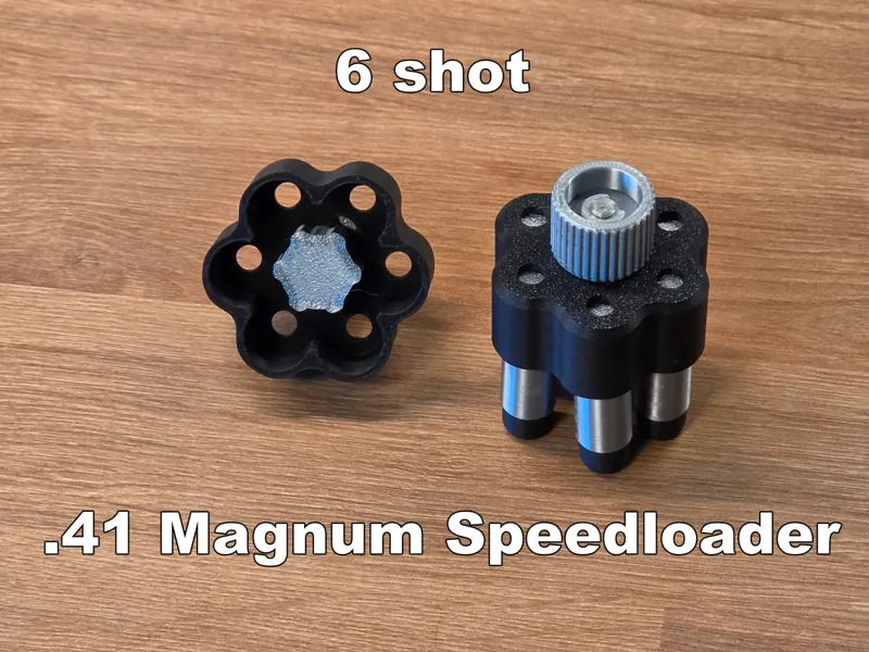 .41 Magnum 6 shot speedloader