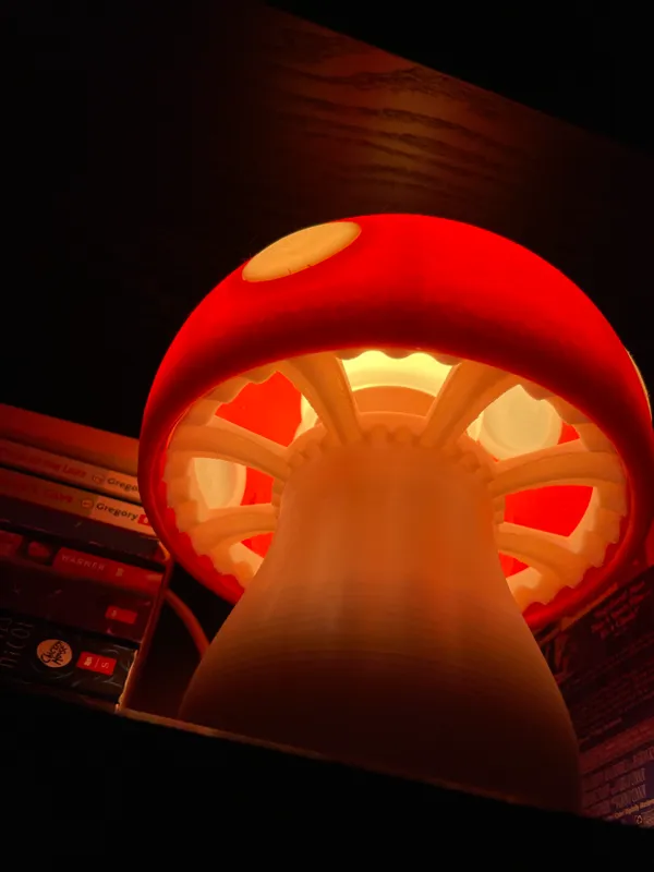 Base pour lampe champignon