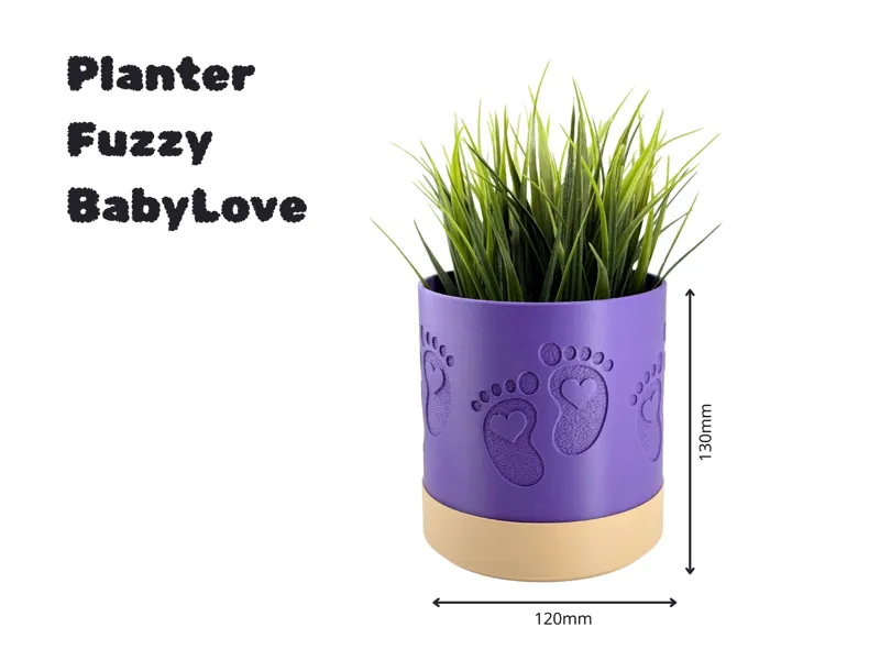 Planter Fuzzy BabyLove