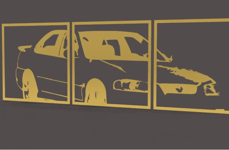 Wallart Nissan Sentra spec v 2002
