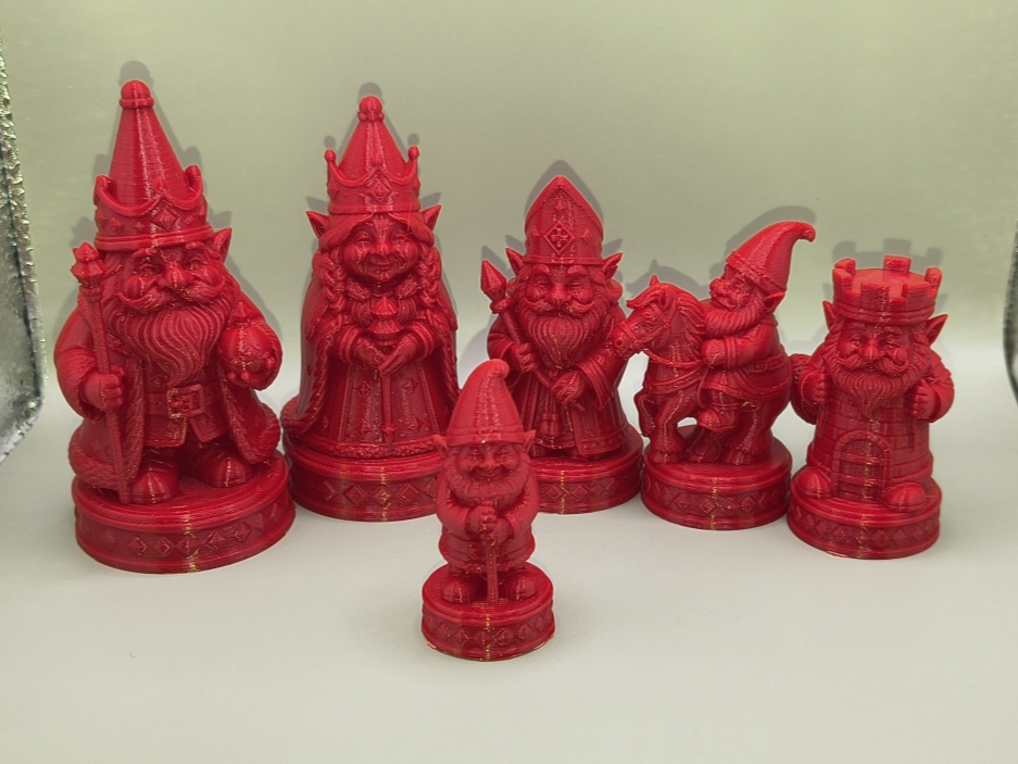 Garden Gnome CHESS Set