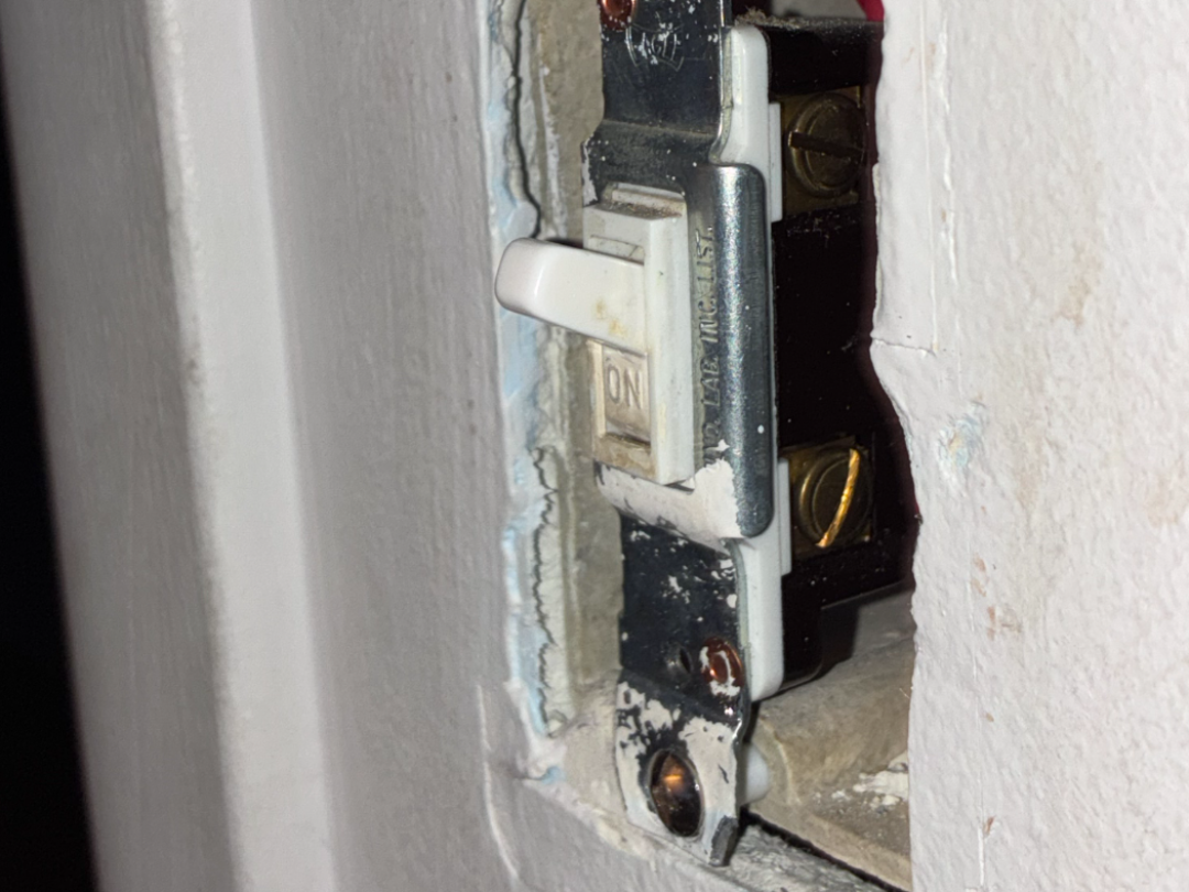 Light switch spacers