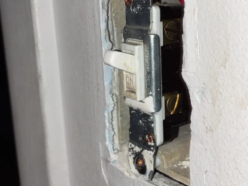 Light switch spacers