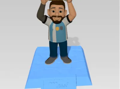 Messi figurine 
