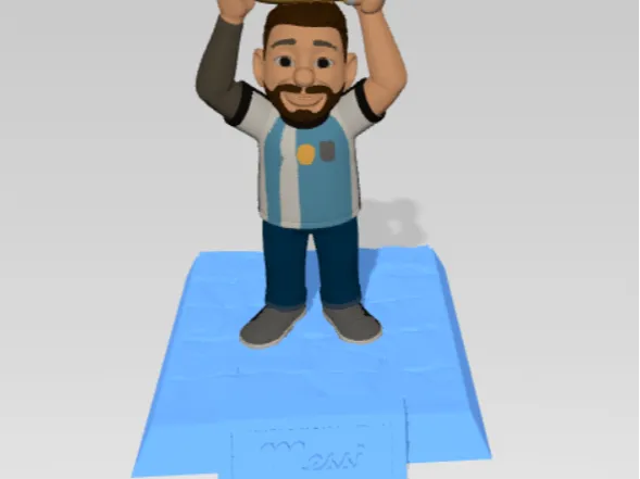 Messi figurine 