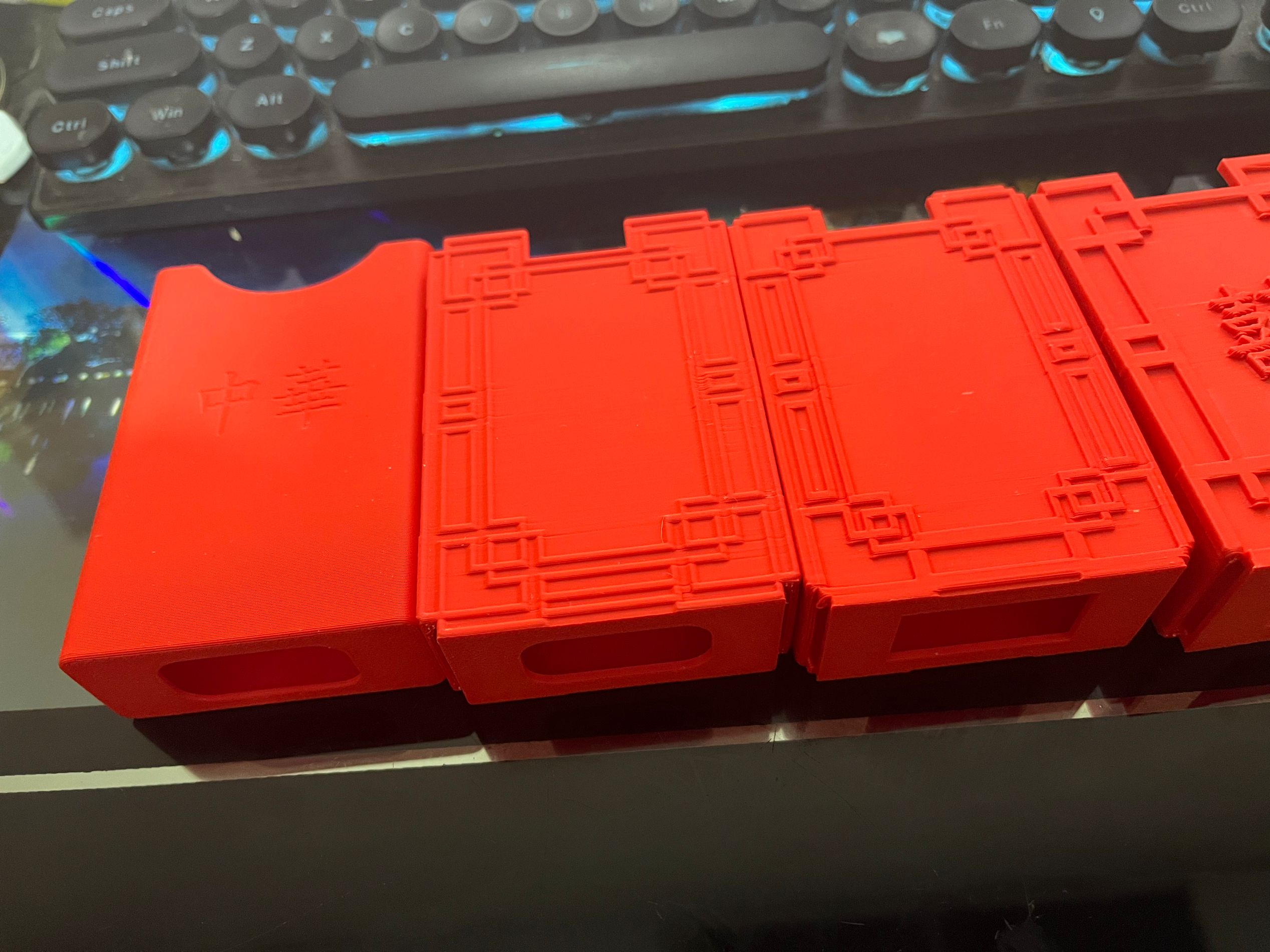 Miniatura 3 do modelo 3D 拓竹logo烟盒保护壳 