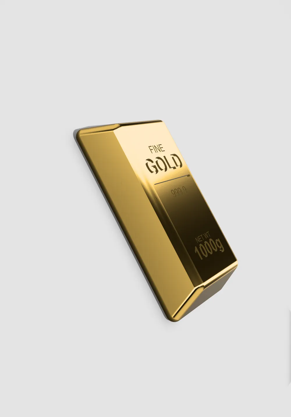 Gold Bar (Real Size) by cagriahiskali MakerWorld
