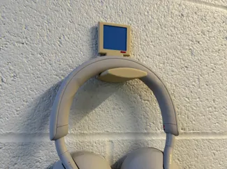Original Style Vertical Wall Headphone Hanger