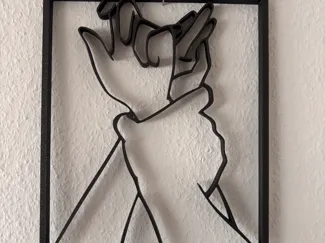 Hände / Schlafzimmer Deko