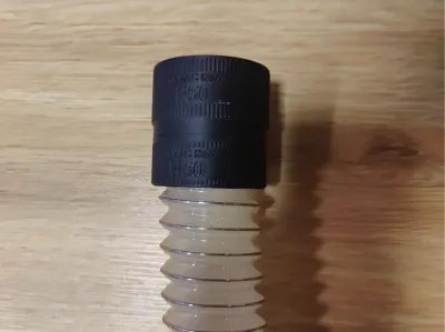 osVAC neo H50F50 Adapter for 50mm spiral hose