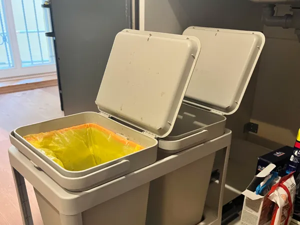 Anneau de rechange pour poubelle de tri 10L