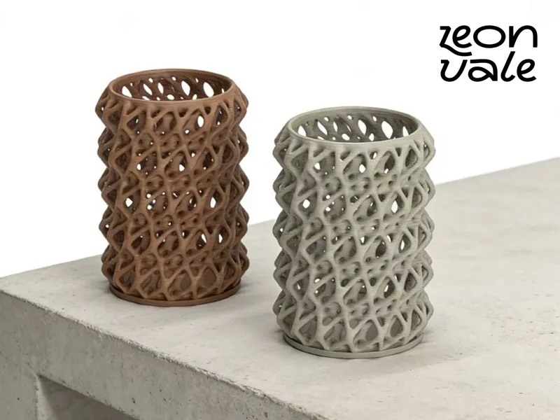Organic Lattice A1 有机镂空笔筒置具 Pen Container