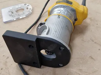 Dewalt Trimmer Stepped Base
