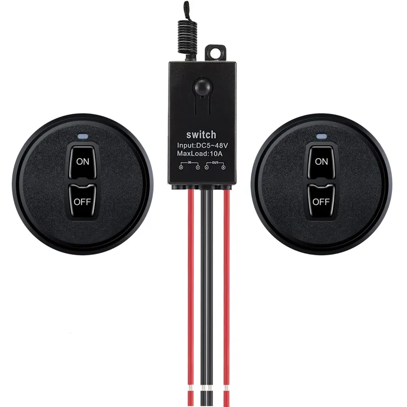 Meskliu 12v Wireless Switch Holder