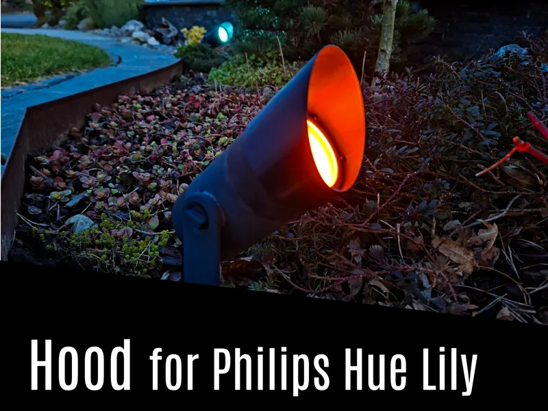 Blende für Philips Hue Lily Gartenspot