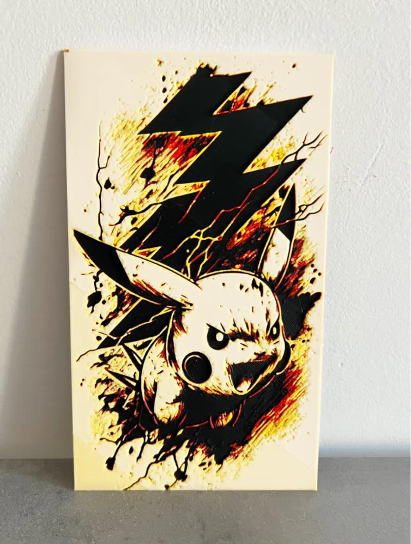 PIKACHU HUEFORGE NO FRAME