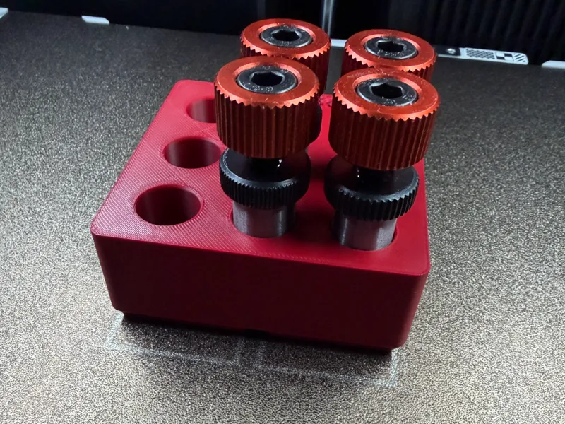 welding table lock down bolts Gridfinity organiser