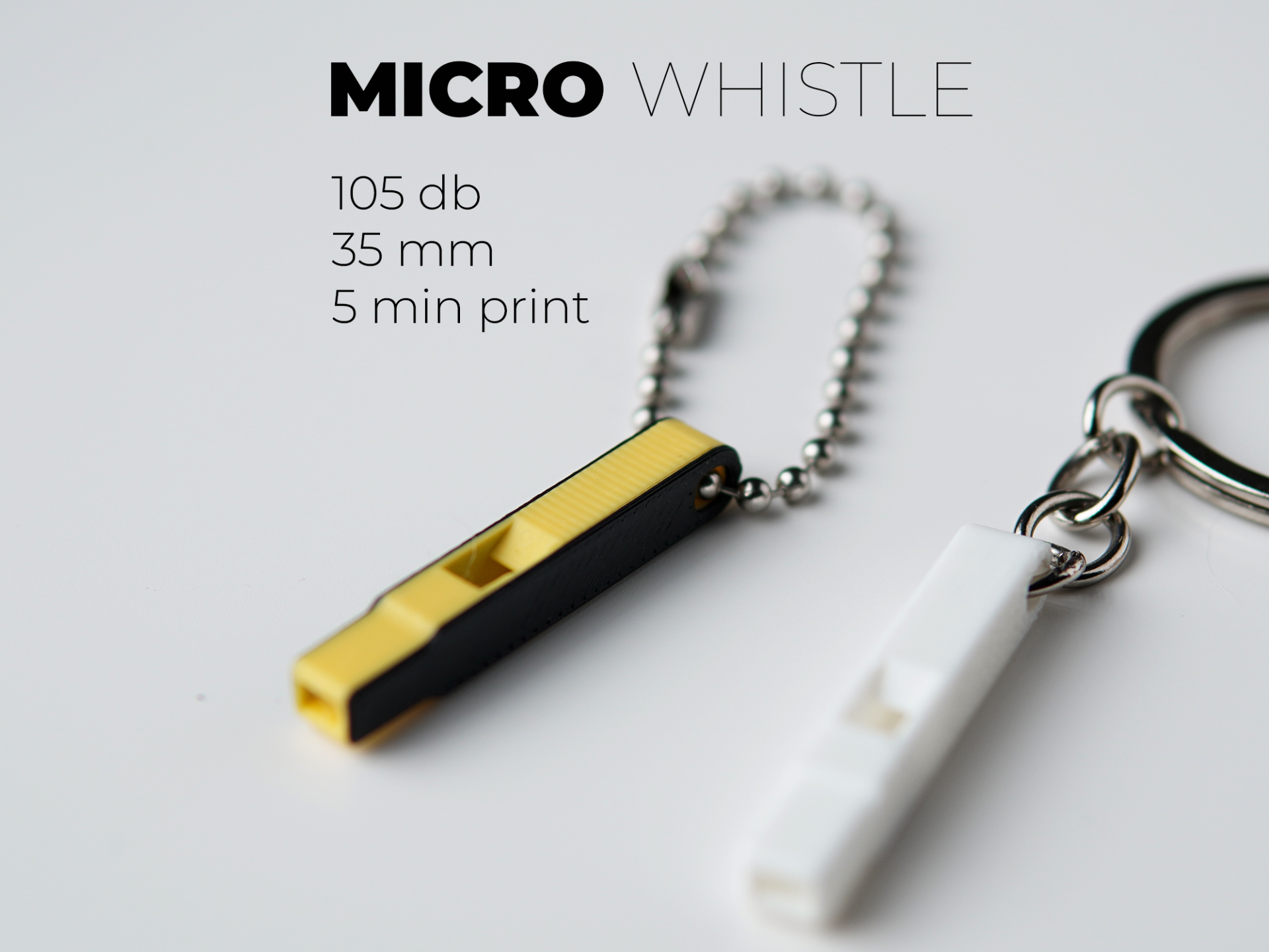 Micro Loud whistle 105 Decibels