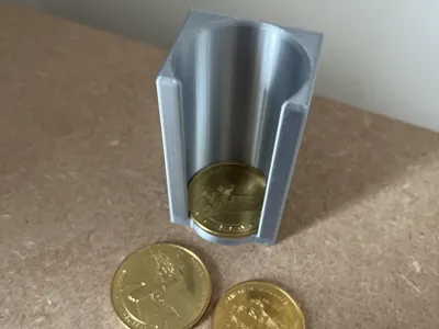 Souvenir coin storage